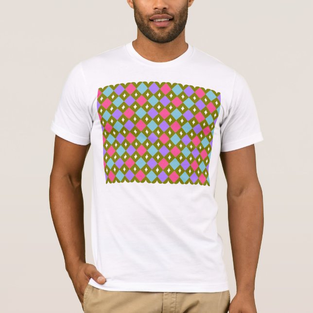 Camiseta Teto Multicolor Honeycomb (Frente)