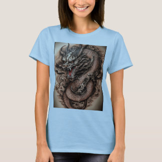 Camiseta "Teto Sonho do Dragão Whimsical"