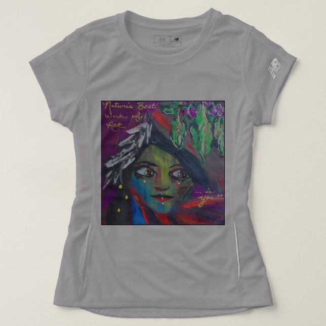 Camiseta Teto Tribal Girl (Frente do Design)