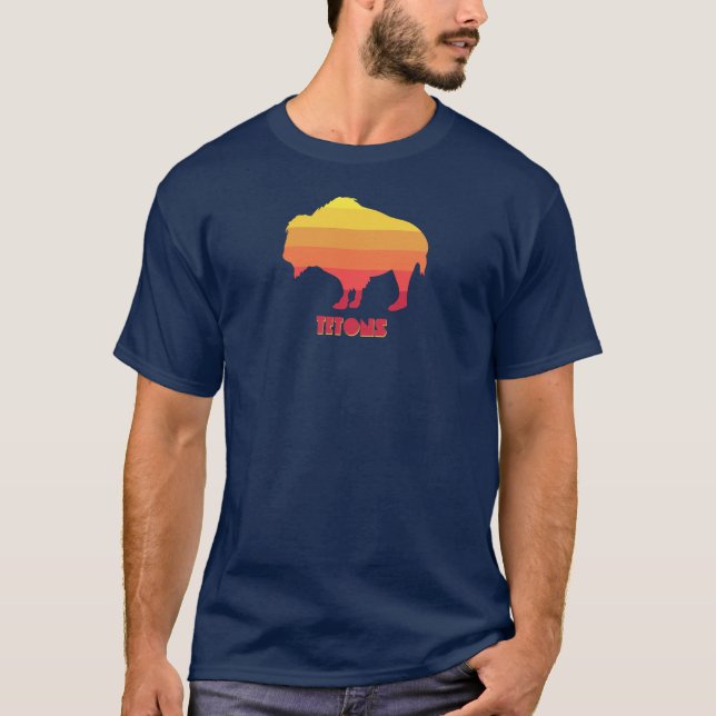 Camiseta Tetons Bison (Frente)
