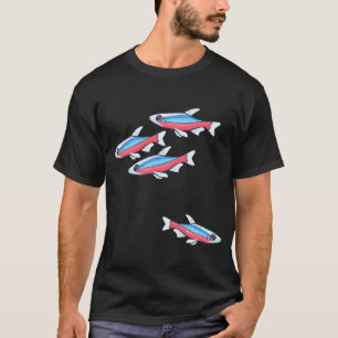 Camiseta Tetra Cardinal Escola tetra comunidade peixe desi
