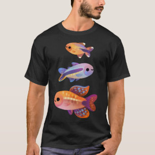 Camiseta Tetra feliz - nome ou versão brilhante