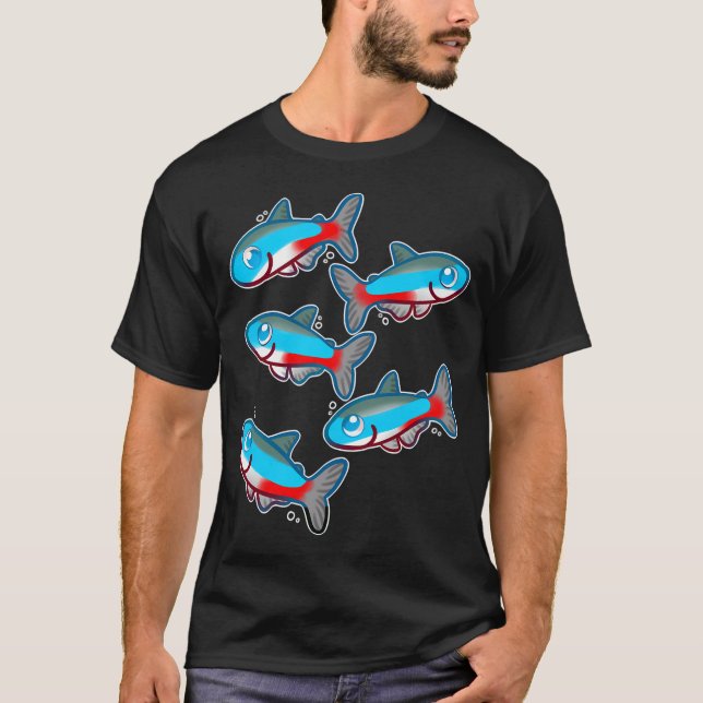 Camiseta Tetra Neon (Frente)
