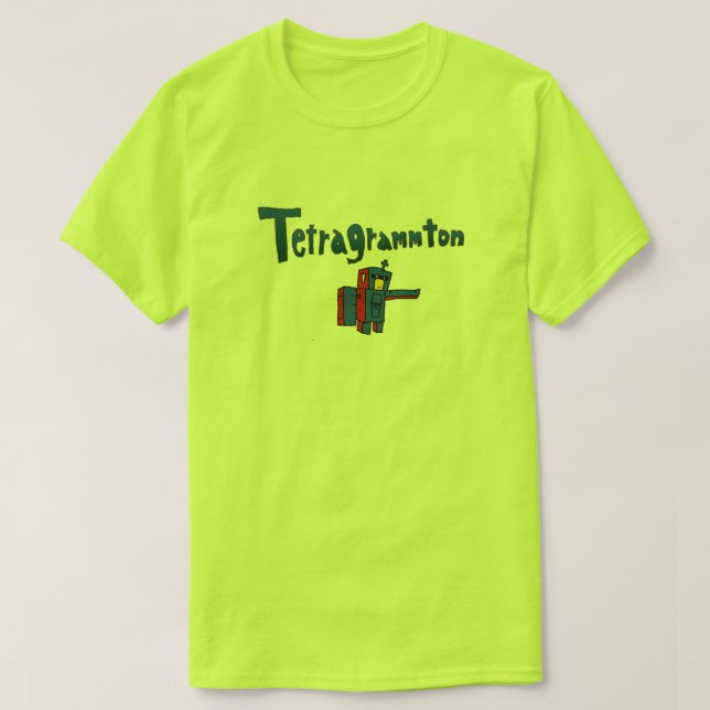Camiseta Tetragrammaton (Frente do Design)