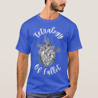 Camiseta Tetralogia Da Enfermeira Nu Anatômica Do Coração F