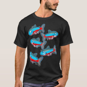 Camiseta Tetras-cardinais