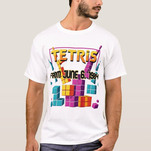 Camiseta Tetris Anniversary (Frente)