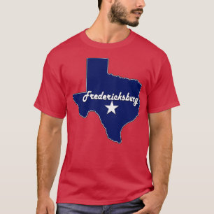 Camiseta Texa do Mapa do Estado Azul Lone do Marinho Freder