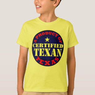 CAMISETA TEXAN CERTIFICADO