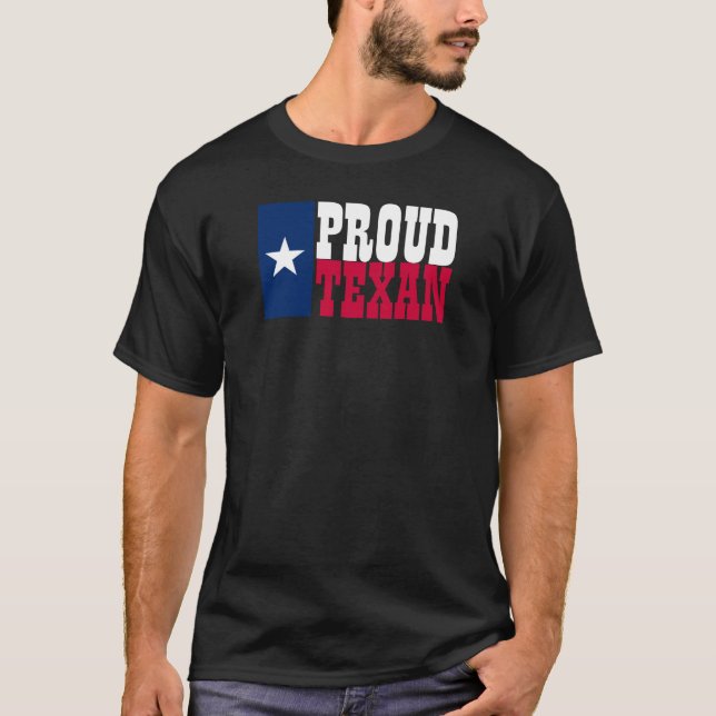 Camiseta Texan orgulhoso (Frente)