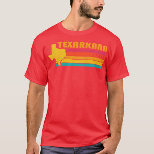 Camiseta Texarkana Texas Vintage angustiou Souvenir