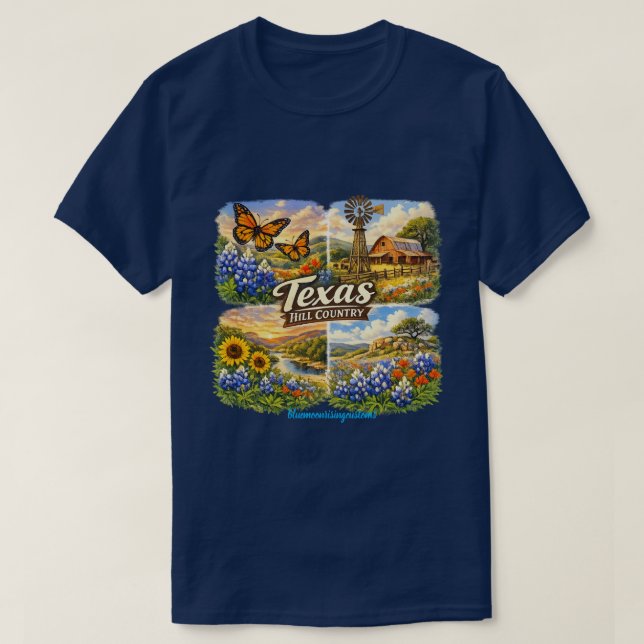 Camiseta Texas (Frente do Design)