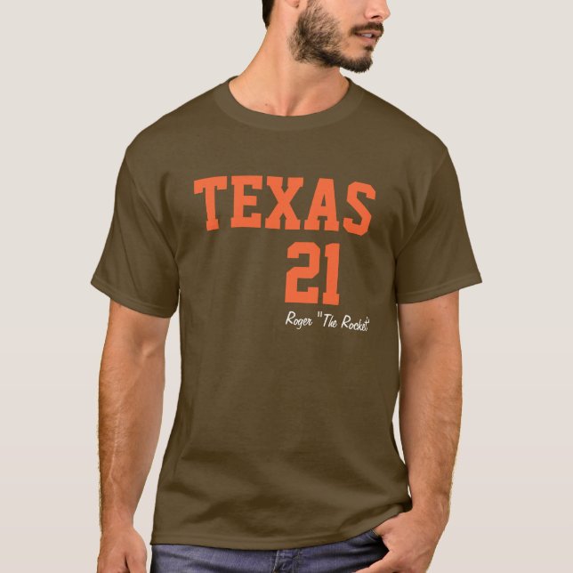 CAMISETA TEXAS 21 VINTAGE BASEBALL JERSEY (Frente)