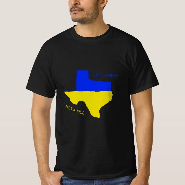 Camiseta Texas <3 Ucrânia (Frente)