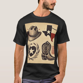 Camiseta Texas Abençoe seu coração