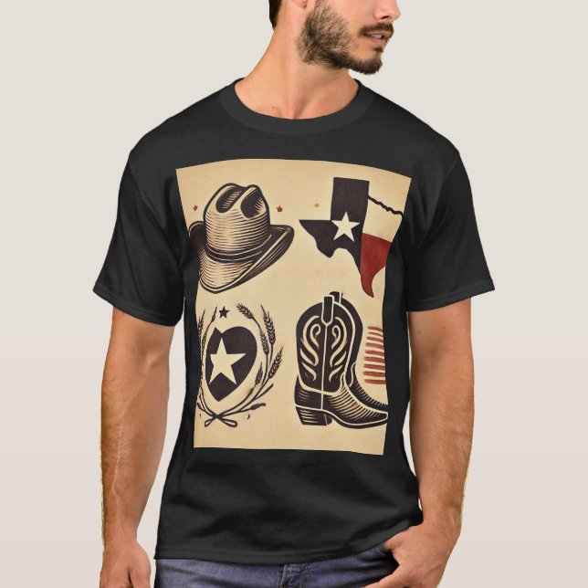 Camiseta Texas Abençoe seu coração (Frente)