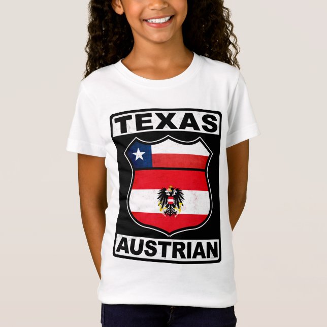 Camiseta Texas Austríaco Americano (Frente)