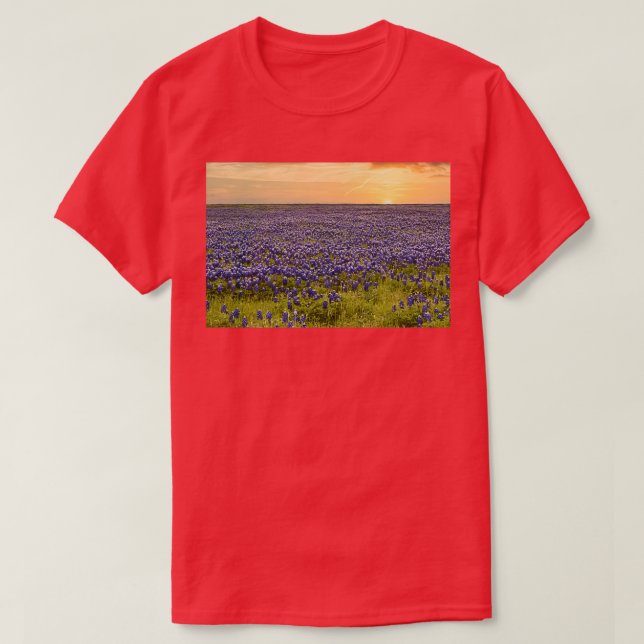 Camiseta Texas Bluebonnets 6 (Frente do Design)