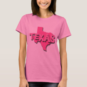 CAMISETA TEXAS COR-DE-ROSA