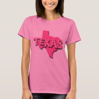 CAMISETA TEXAS COR-DE-ROSA