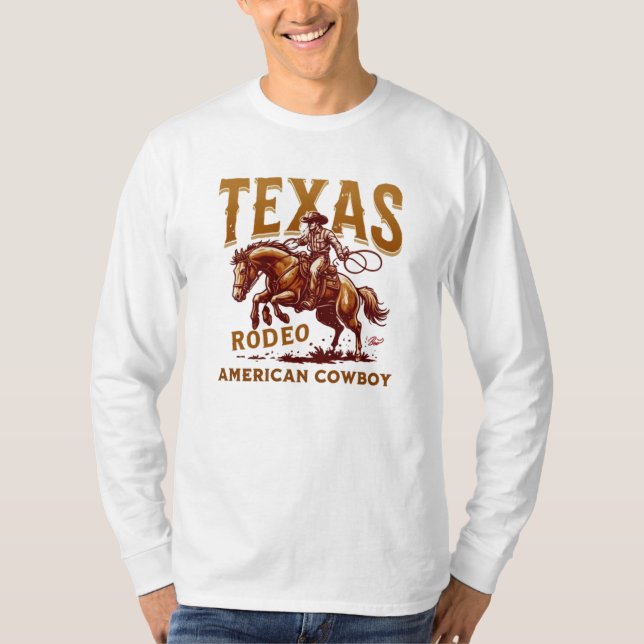 Camiseta Texas Cowboy (Frente)