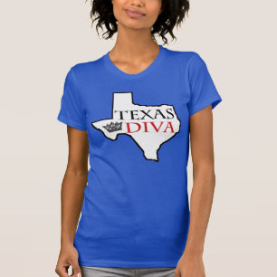Camiseta Texas Diva - G.R.I.T. - Raparigas Criadas No Texas