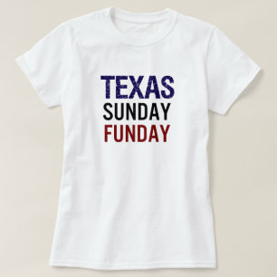 Camiseta Texas Domingo Divertido