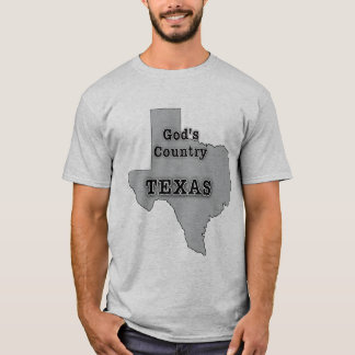Camiseta Texas é o PAÍS do DEUS