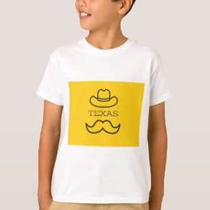 Camiseta Texas em amarelo 2