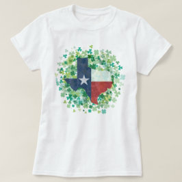 Camiseta Texas em Clover - Rua. Dia de Patrick