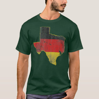 Camiseta Texas German Flag Texan Germany Deutschla