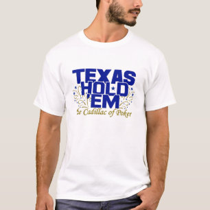 Camiseta Texas hold 'Em shirt - escolha estilo e cor