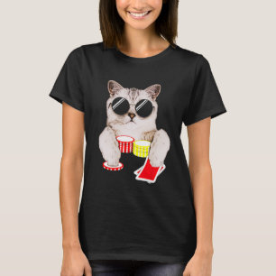Camiseta Texas Holdem Poker Cat