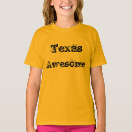 Camiseta Texas Incrível Citação de T-shirt feminina
