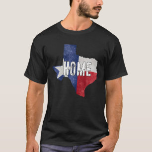 Camiseta Texas Independence Day T Shirt Home Bandeira US