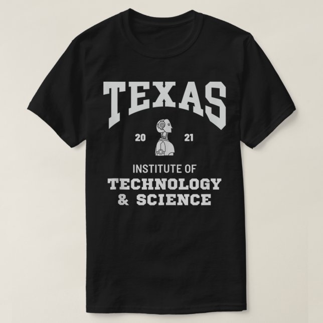 Camiseta Texas Institute of Technology Science (Frente do Design)