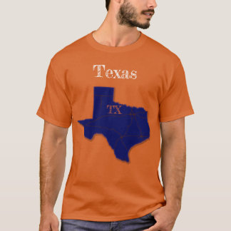 Camiseta Texas InterStates [Marinho Azul do Design]
