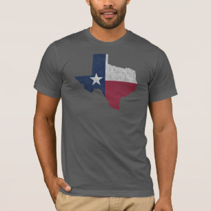 Camiseta Texas Lone Star Vintage angustiado