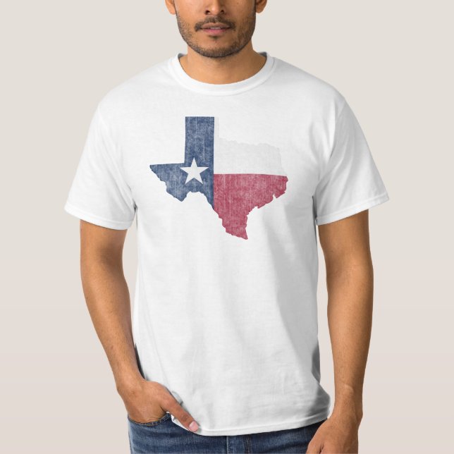 Camiseta Texas Lone Star Vintage Austin Dallas Houston (Frente)
