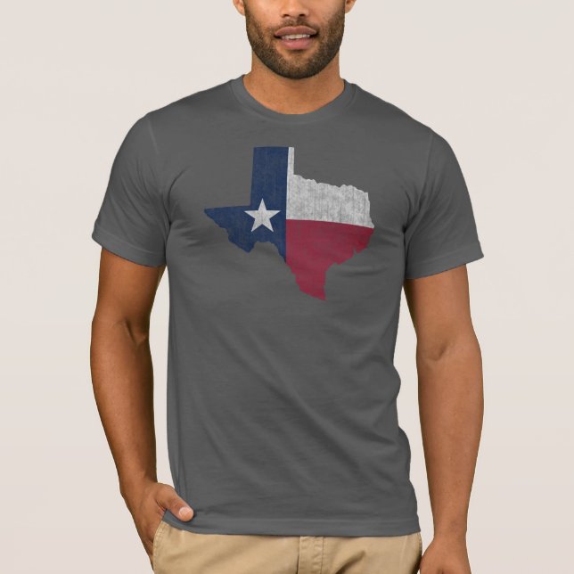 Camiseta Texas Lone Star Vintage Austin Dallas Houston (Frente)