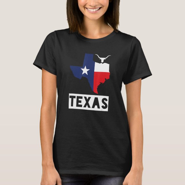 Camiseta Texas Longhorn Austin Souvenir 1 (Frente)
