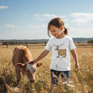 Camiseta Texas Longhorn Cow