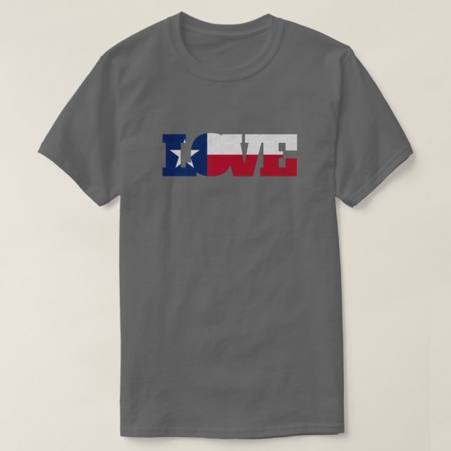 Camiseta Texas Love (Frente do Design)