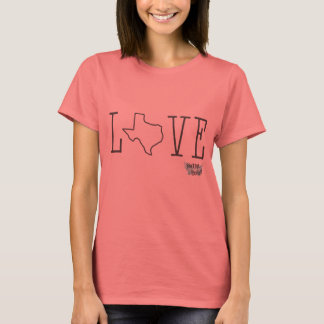 Camiseta Texas Love Ringer Tee