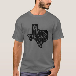 Camiseta Texas Merry Christmas