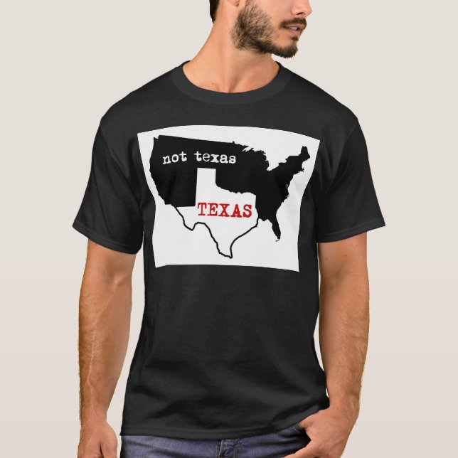 Camiseta Texas/não Texas (Frente)