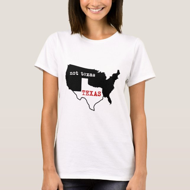 Camiseta Texas/não Texas (Frente)