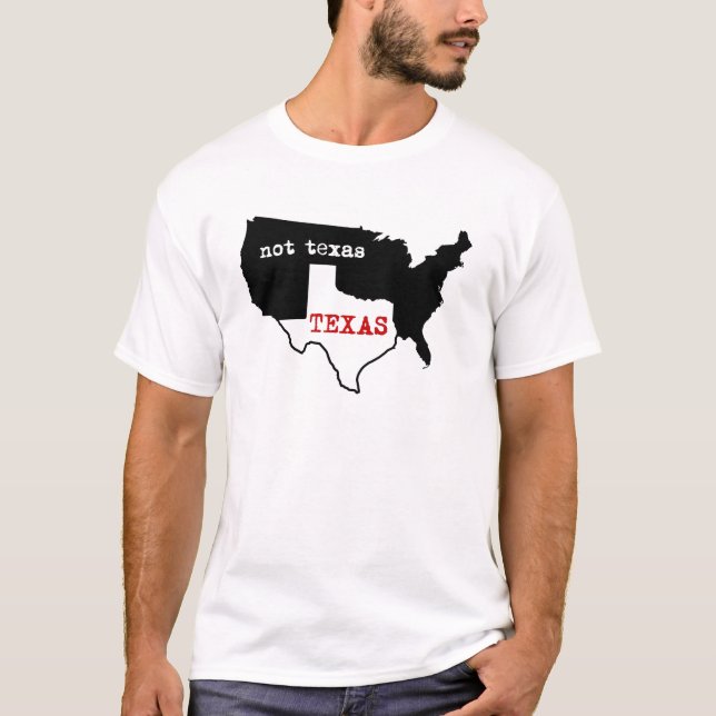 Camiseta Texas/não Texas (Frente)