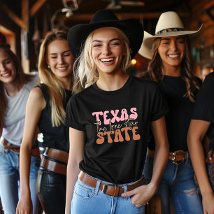 Camiseta Texas o estado da estrela solitária