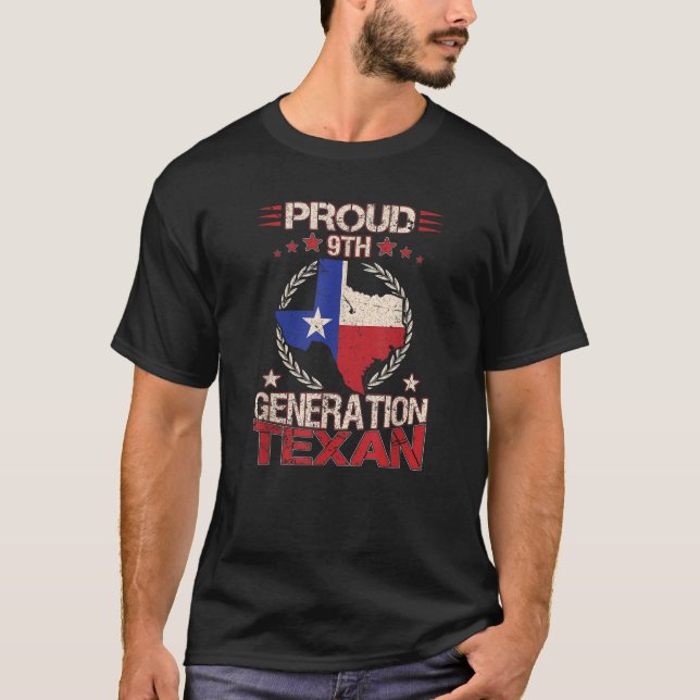 Camiseta Texas Orud 9ª geração Texan Native Star (Frente)